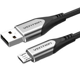 Vention Cable USB 2.0 COAHG Micro USB Macho a USB Macho 1.5m Gris